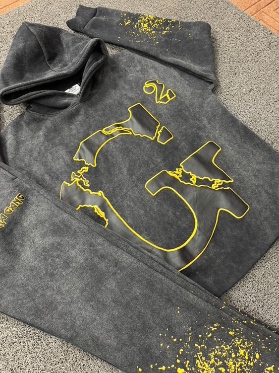 Black & Yellow G2 Sweatsuit
