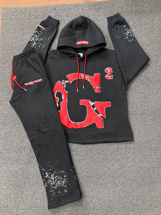 Black & Red G2 Sweatsuit