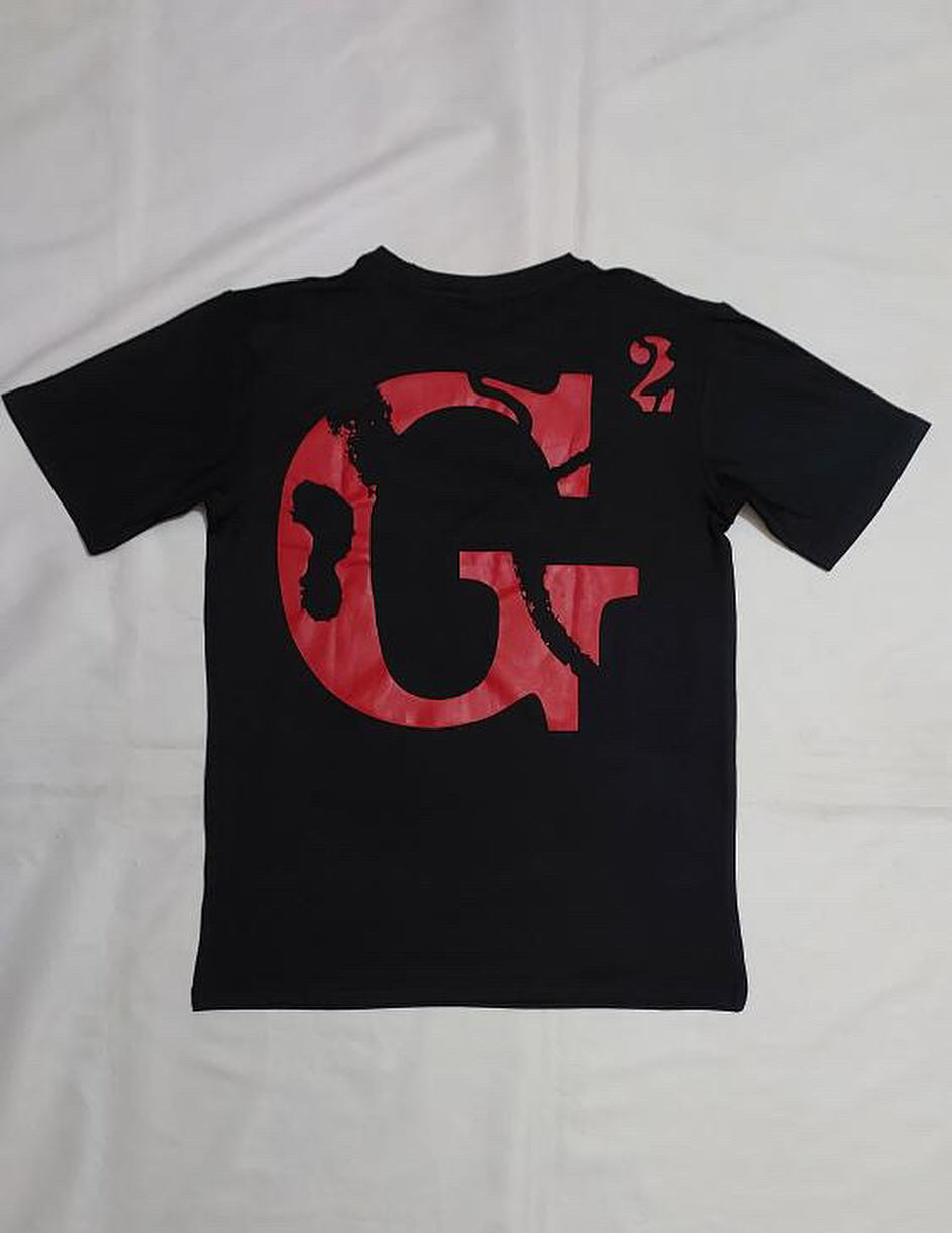 G2 Black/Red Dri fit Tee