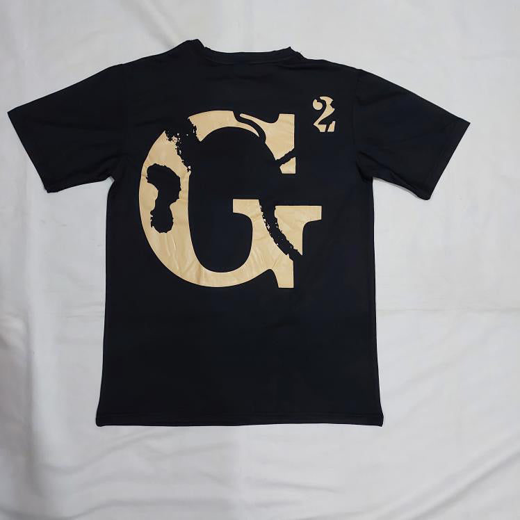 G2, Tan/Black Dri fit shirt