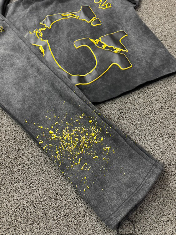 Black & Yellow G2 Sweatsuit