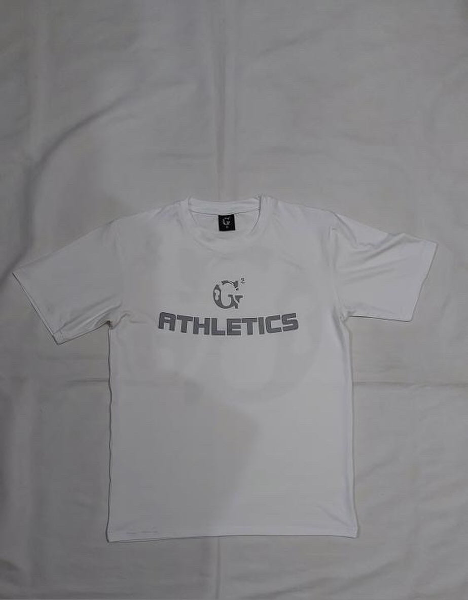 G2 White/Grey Dri fit Tee