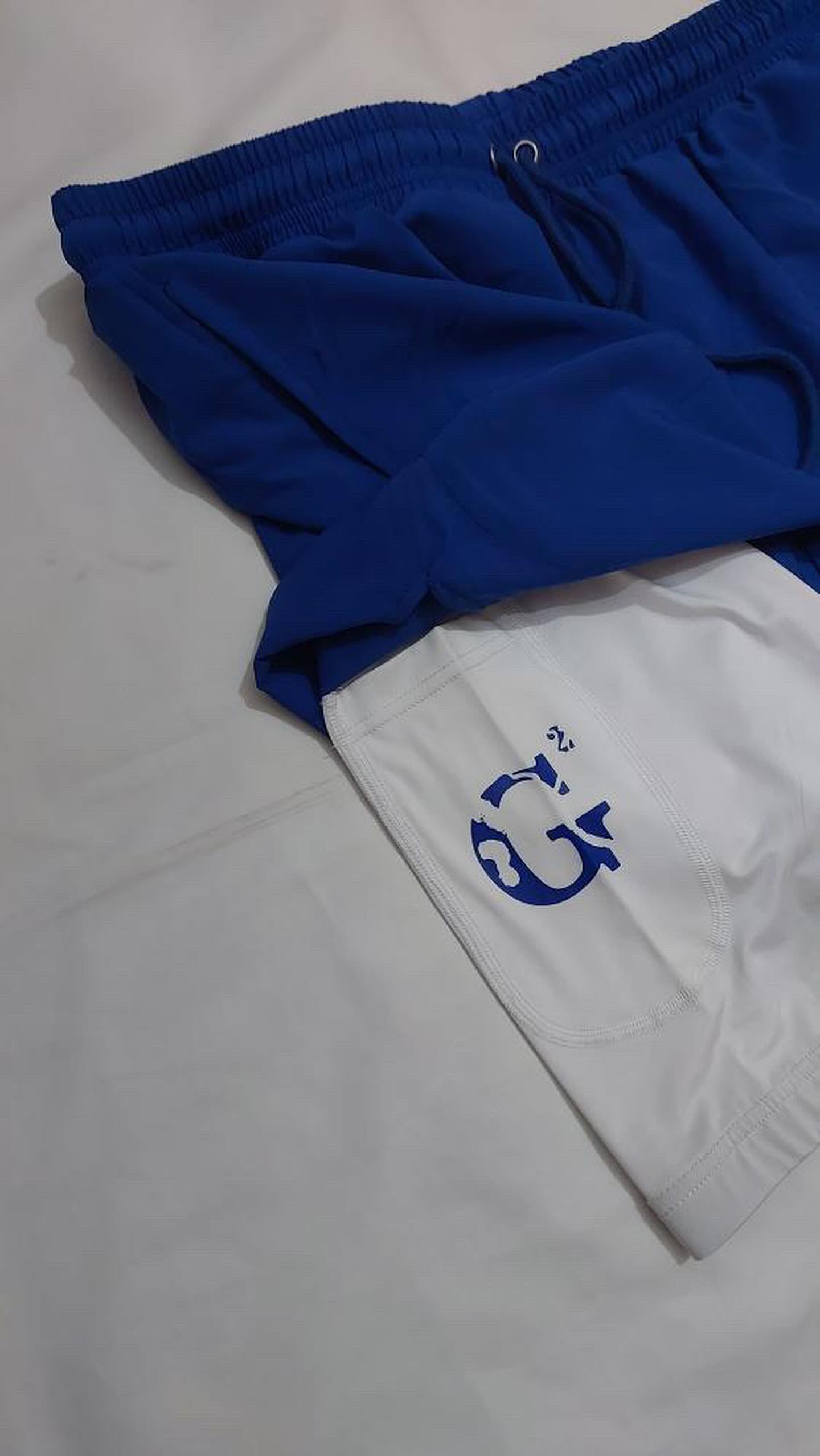 G2 Royal Blue/White shorts