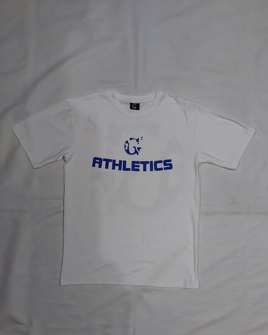 G2 White/Royal Blue Dri-fit Tee